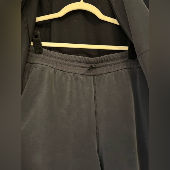 Lululemon Brushed Softstreme Funnel-Neck Zip Up Jacket and High Rise Pant Set - Picture 9 of 13